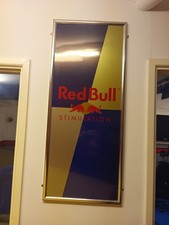 Redbull Stimulation Large metal sign pub man cave bar wall 40" x 18"/ 101 x 45cm