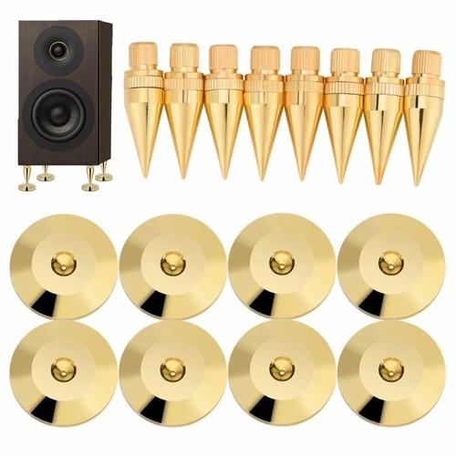 Copper speaker spikes gold - copper,