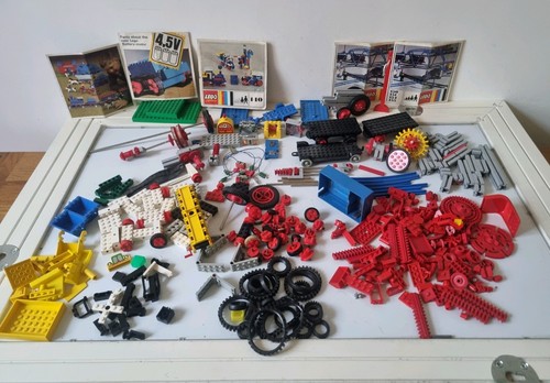 Lego battery motor - and, train