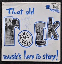 THE ROCKIN' DEVILS RARE ORIGINAL 1975 PRIVATE PRESS ROCKABILLY ROCK & ROLL LP