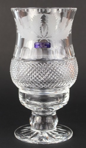 Edinburgh crystal thistle - edinburgh,