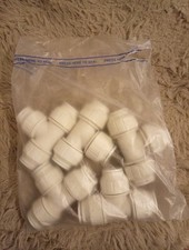 JG Speedfit  Plastic Push-Fit Equal Tees 15mm 5 Pack