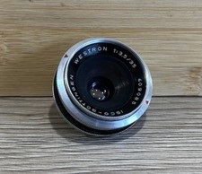 Isco Göttingen Westron f3.5 35mm Wide Angle Lens 39mm M39 For Braun Paxette