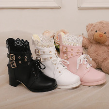 Women'S Goth Lolita Chunky