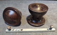 Pair of Reclaimed Round Brown