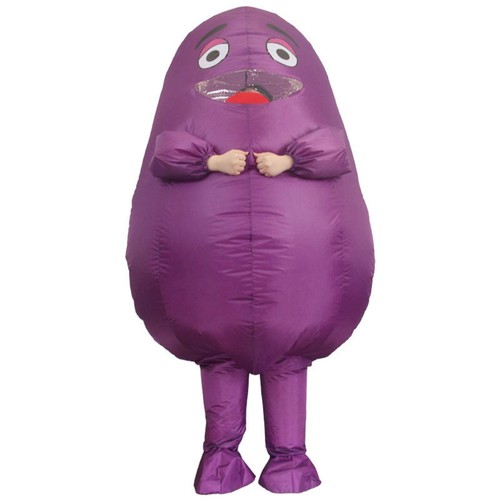 Inflatable grimace costume - inflatable,
