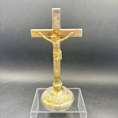 Jesus christ crucifix brass - jesus,