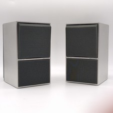 B&O Beovox C 30 Speakers | Jacob Jensen Design | Silver | Good - Refurbished!