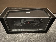 1/43 Minichamps Kyosho 403012193 BMW M3 GTR (E46) Homologation in Black