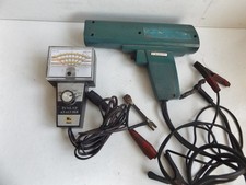 VINTAGE HANDHELD ENGINE TUNE-UP ANALYZER & IGNITION TIMING LIGHT