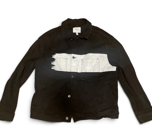 Wesc painted denim jacket - painted,