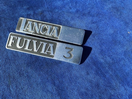 Fulvia rear badges - rear,