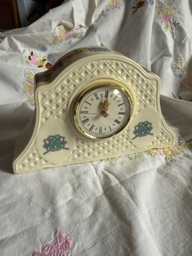 Donegal china mantel clock - ,