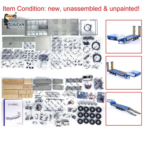 Metal lesu gooseneck trailer - lesu,