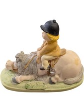 Thelwell Figurine Don't Tire Your Pony 1983 Sculpture Collectable Ornament