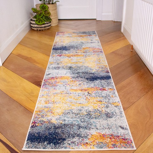 Modern colourful hall - colourful, runner