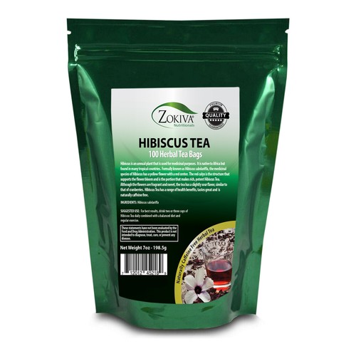Hibiscus tea bags - hibiscus,