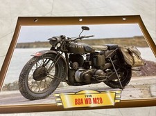 Bsa 500 WD M20 1939 Motorcycle