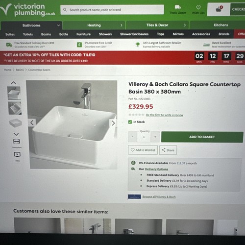 Villeroy boch collaro - &, square