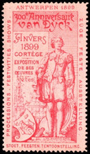 1899 Belgium Poster Stamp