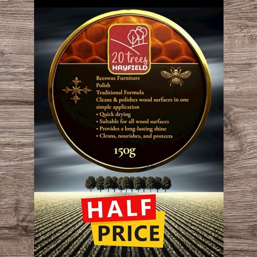 Beeswax polish for wood - for,