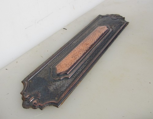 Vintage iron finger - vintage, plates