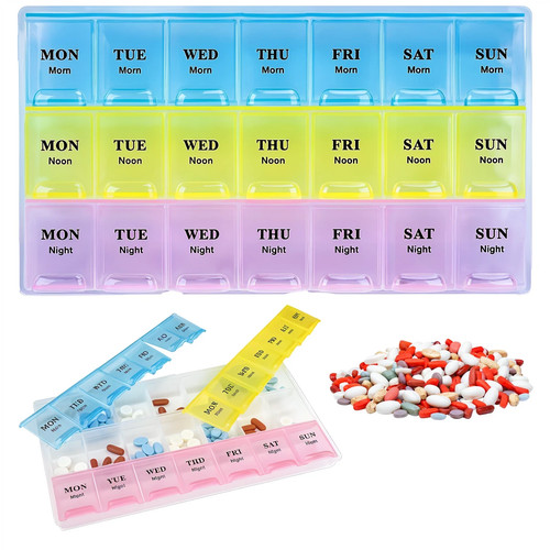 Day pill box compartment - day, 21