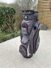 Motorcaddy Club Series Cart Bag (Grey/White/Red) Raincover✅
