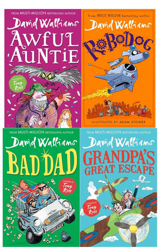David walliams books - walliams, 4