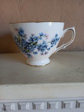 Royal Vale Bone China Cup Blue