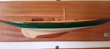 Half hull model of J class