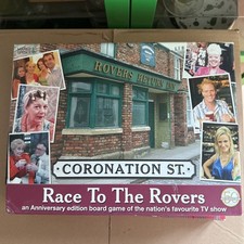 Coronation Street Race To The Rovers 50th Anniversary Edition Board Game