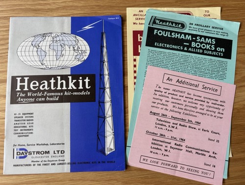 1960 heathkit catalogue 1964 - 1960's,