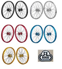 SE Bikes 20in BMX Wheel Set