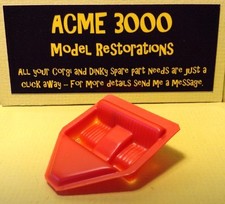 Gerry Anderson Captain Scarlet Dinky 103 SPC - Replacement Repro Interior RED