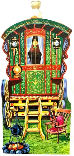 Gypsy caravan kitchen - gypsy, roll