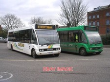 PHOTO  A PAIR OF OPTARE BUSES