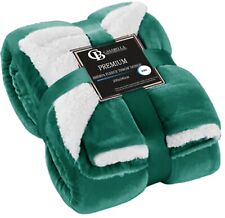 Sherpa Fleece Blanket - Blankets and Throws for Sofa Bed -Thick Warm Fluffy!
