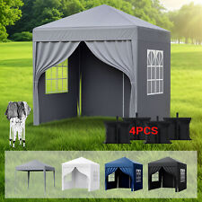 3x3m 2x2m Pop Up Gazebo Marquee Outdoor Garden Awning Party Tent + 4 Weight Bags