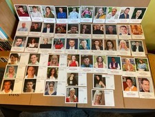 51 x Hollyoaks Cast Cards 