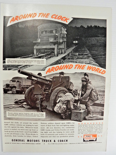 1942 general motors print - general,