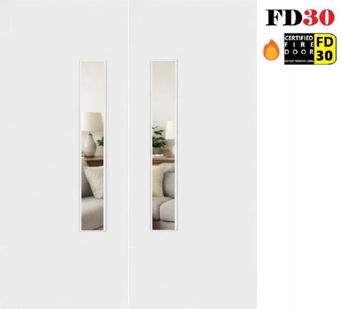 Branded white primed - primed, long