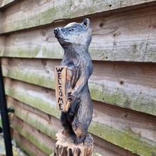 Chainsaw Carved  Welcome