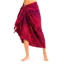 PANASIAM Sarong in red tones