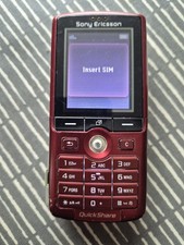 Sony Ericsson K750i Red In Original Box  Brand New Battery