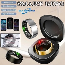 2025 New Smart Ring For Men Women Heart Rate and Blood Oxygen Monitor Waterproof