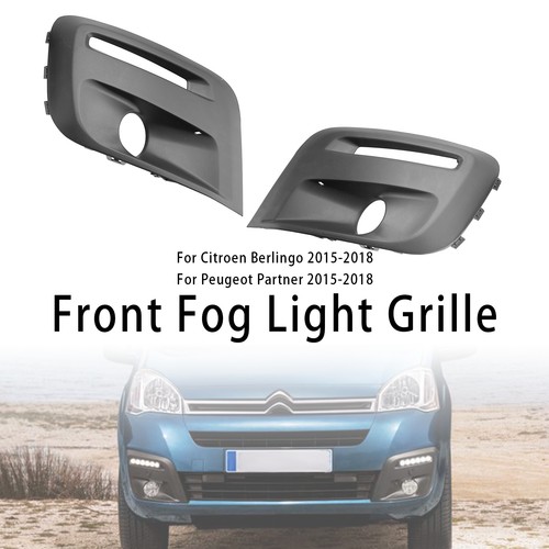 Front bumper foglight grille - bumper,