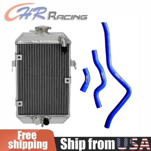 Aluminum radiator blue - aluminum,