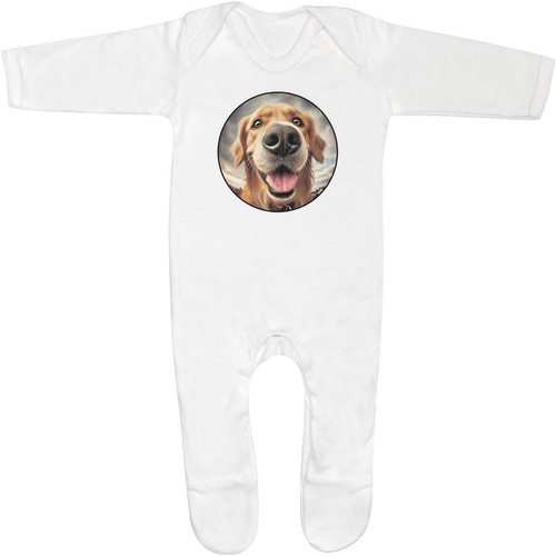 Smiling golden retriever - 'smiling,