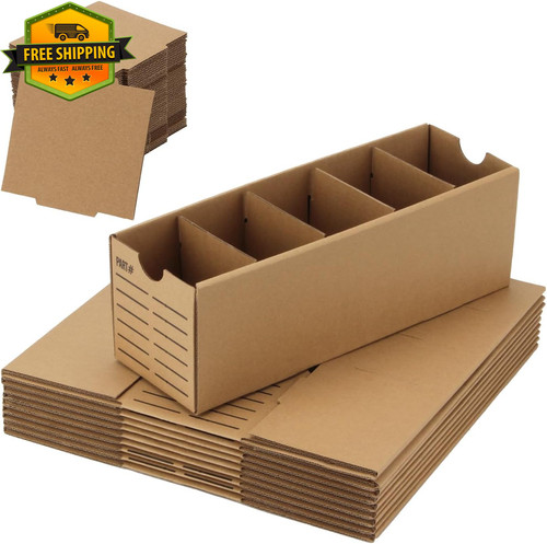 Parts bins with dividers 10pc - parts,